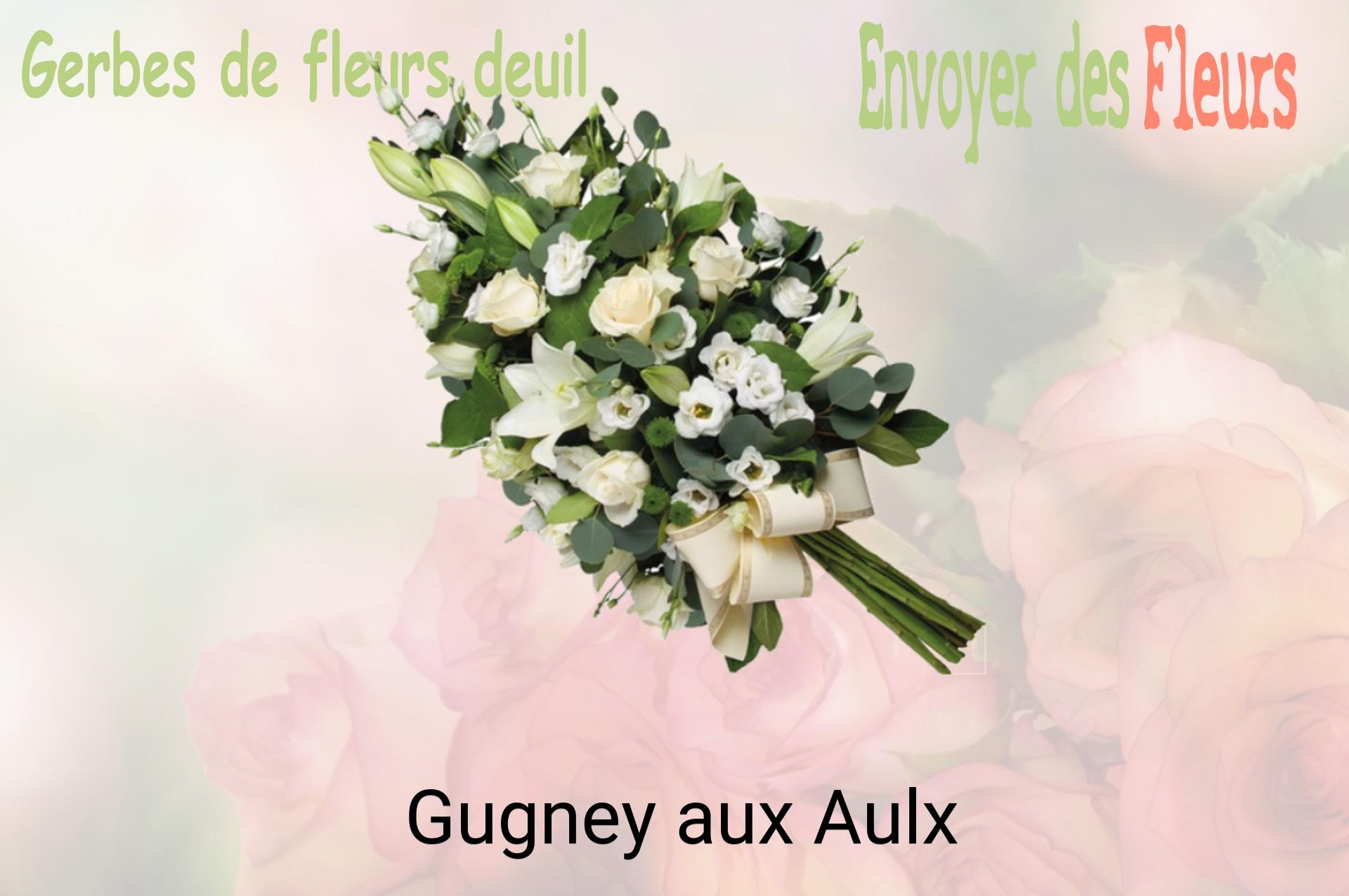 Gerbe de fleurs de deuil livrée à Gugney-aux-Aulx